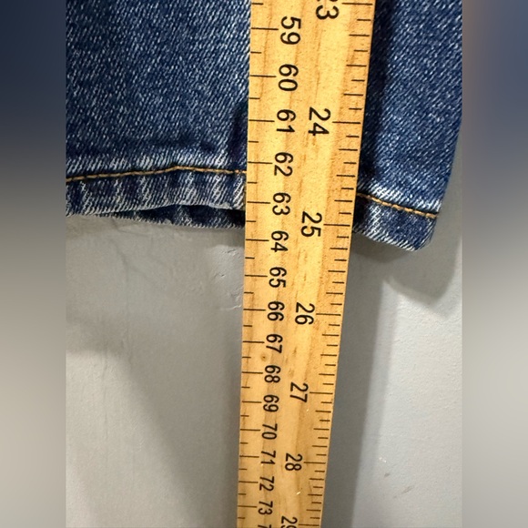 Abercrombie Curve Love Ultra High Rise Ankle Straight Jean Dark Wash Size 27 - 4 - Picture 10 of 14